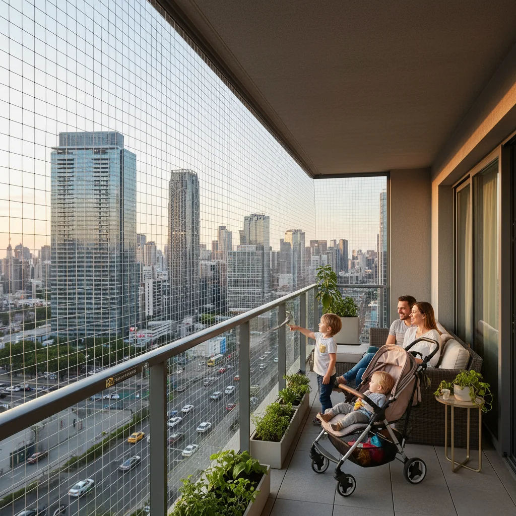 Balcony Safety Nets for Secure Living